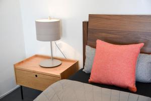 Ένα ή περισσότερα κρεβάτια σε δωμάτιο στο Hollywood Guesthouse