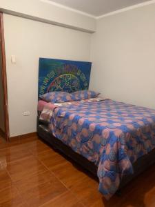 Postel nebo postele na pokoji v ubytování Namaste House