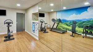 Fitness centrum a/nebo fitness zařízení v ubytování NH Ciutat de Reus