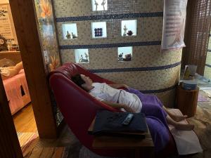 Posezení v ubytování 芳香精油spa2人房