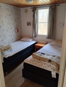 Postel nebo postele na pokoji v ubytování Peaceful nature retreat