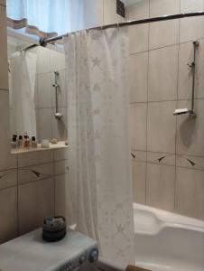 Kúpeľňa v ubytovaní Family Stay in Lviv (2 Rooms + Kitchen)