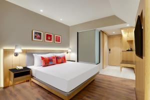 Lemon Tree Hotel, Sonamarg客房内的一张或多张床位