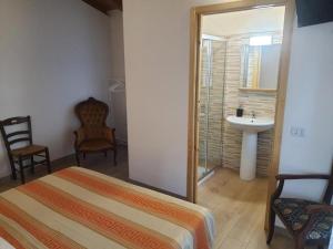Postel nebo postele na pokoji v ubytování Parma house