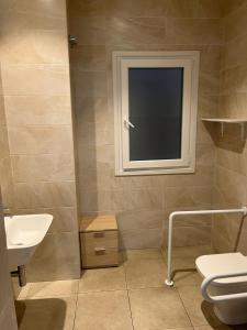 Ein Badezimmer in der Unterkunft Hostel A2C