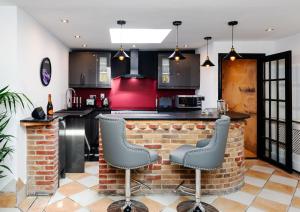 Dapur atau dapur kecil di Spa Retreat