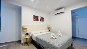 Postel nebo postele na pokoji v ubytování Apartamento Edificio Sur