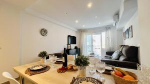 Posezení v ubytování Apartamento Edificio Sur