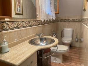 Koupelna v ubytování Casa San Salvador + 16 fotografií