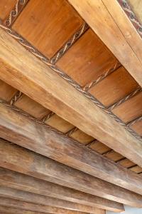 ヴェローナにあるPalazzo Reggiani - Leonardo Da Vinciの木屋根