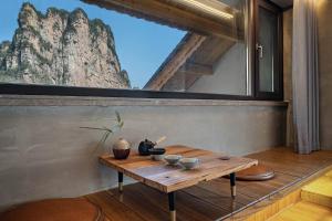 山景或在酒店看到的山景