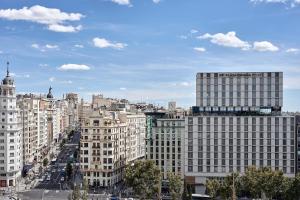 a view of a city with tall buildings at VP Plaza España Design in Madrid +37 photos