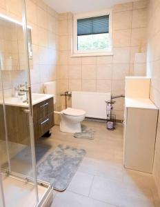 Koupelna v ubytování Ferienwohnung Schaffer