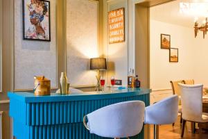 Zona de estar de StayVista at Villa Sierra Sky