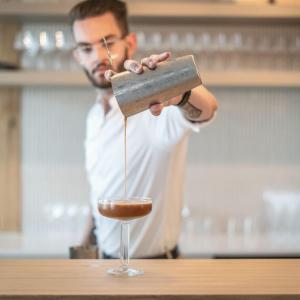 Nápoje v ubytování Op Oost Boutique hotel & Restaurant het Kook Atelier