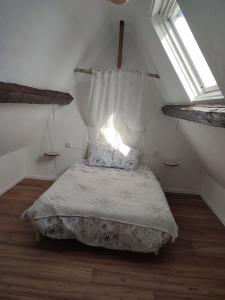 Krevet ili kreveti u jedinici u objektu Maison de campagne