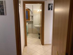 Koupelna v ubytování B&B Medole