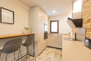 Kuchyň nebo kuchyňský kout v ubytování Casa Garrell