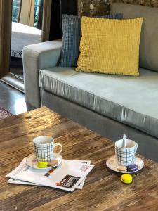 Posezení v ubytování Trieste Neve Tzedek Boutique Suites Tel Aviv
