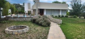 Zahrada ubytování Casa en Raco