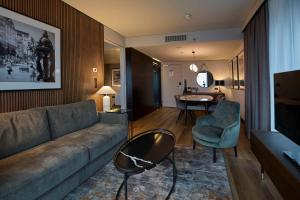 O zonă de relaxare la Radisson Blu Hotel Zurich Airport