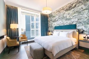Postel nebo postele na pokoji v ubytování Radisson Blu Hotel, Glasgow