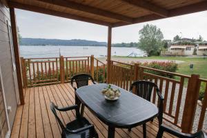 En balkong eller terrasse på Campeggio Smeraldo