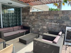 Posezení v ubytování Exclusive Villa in Bahia del Duque