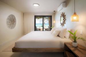 Letto o letti in una camera di Arca