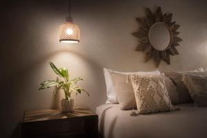 Letto o letti in una camera di Arca