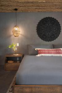 Letto o letti in una camera di Arca