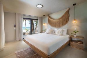 Letto o letti in una camera di Arca