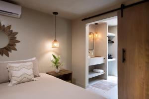 Letto o letti in una camera di Arca