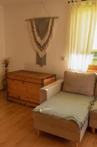 Posezení v ubytování Farmstay Marianówka u Tesi