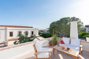 Balkón nebo terasa v ubytování Elia Hotel Cunda by Ortunc