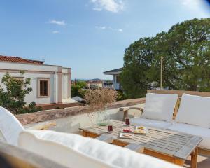 Posezení v ubytování Elia Hotel Cunda by Ortunc