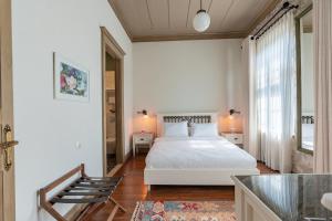 Postel nebo postele na pokoji v ubytování Elia Hotel Cunda by Ortunc