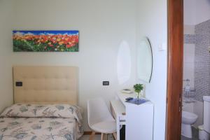 Koupelna v ubytování Hotel La Bussola