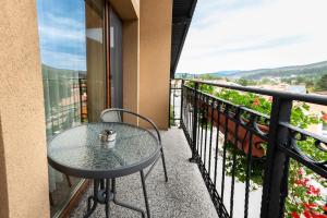 A balcony or terrace at Beluga Guest House