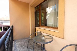 A balcony or terrace at Beluga Guest House