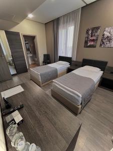 Postel nebo postele na pokoji v ubytování Bien hotel