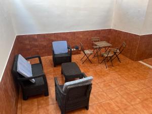 Posezení v ubytování Casa Claudia