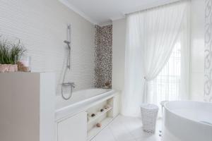 Ett badrum på Studio Apartment Jurmala