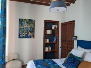 Villa Eliane - parking privé客房内的一张或多张床位