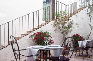 Balkón nebo terasa v ubytování Hotel Hanoi