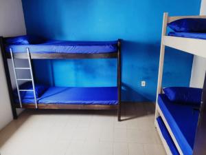 Un ou plusieurs lits superposés dans un hébergement de l'établissement Eaí Hostel