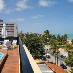 En generel havudsigt eller havudsigten taget fra lejligheden