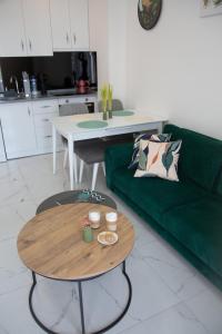 Kuchyň nebo kuchyňský kout v ubytování ArtLife apartments (FAUNA)