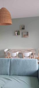 Et opholdsområde på Appartement T2 proche lac