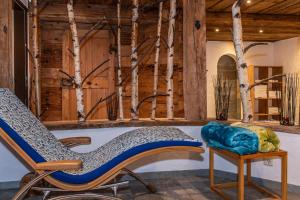 Posezení v ubytování Boutiquehotel Grandau
